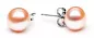 Preview: Klassischer Perlenohrstecker rosa rund 9-10 mm, Sicherheitsverschluss 925er Silber, Gaura Pearls, Estland Preview: Klassischer Perlenohrstecker rosa rund 9-10 mm, Sicherheitsverschluss 925er Silber, Gaura Pearls, Estland